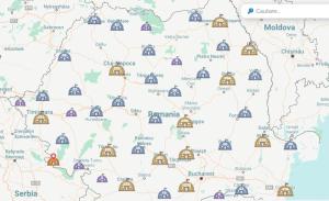 Harta adăposturilor de protecție civilă din România, Foto: Hotnews