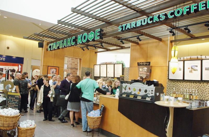 Cafenea Starbucks in Rusia, Foto: Sysoyev Grigory / TASS / Profimedia Images