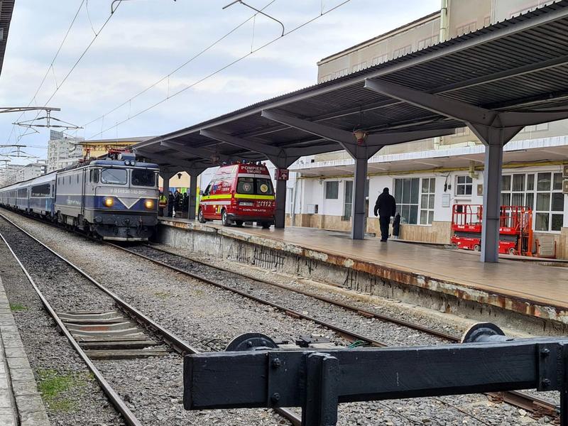 Tren cu refugiati in Gara de Nord, Foto: Hotnews