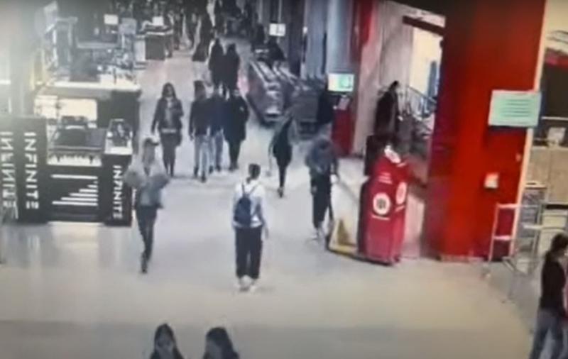 Jaf intr-un mall din Timișoara, Foto: Captura YouTube