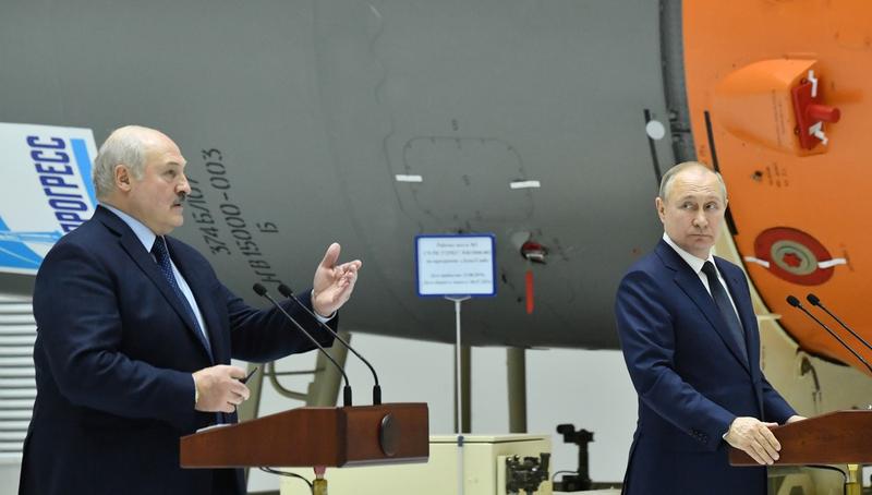 Alexandr Lukasenko si Vladimir Putin, Foto: Evgeny Biyatov / Sputnik / Profimedia Images