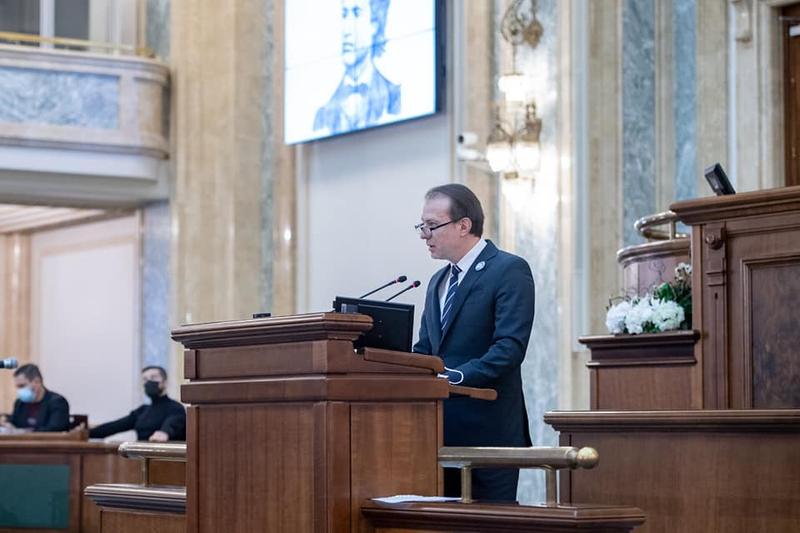 Florin Cîțu, Senat, Foto: Senatul Romaniei