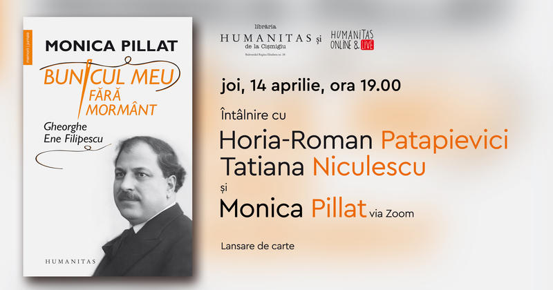 Event Monica Pillat „Bunicul meu fara mormant”, Foto: Humanitas