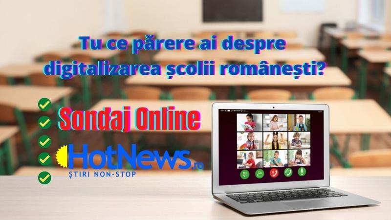 Sondaj online-digitalizarea scolii, Foto: Dreamstime.com