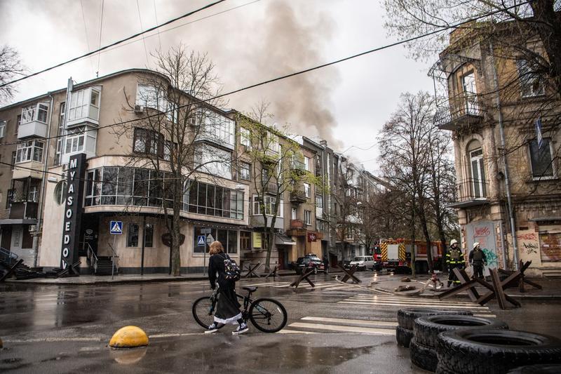 Război în Ucraina: orașul Harkiv, bombardat de ruși, Foto: Laurel Chor/SOPA Images / Shutterstock Editorial / Profimedia