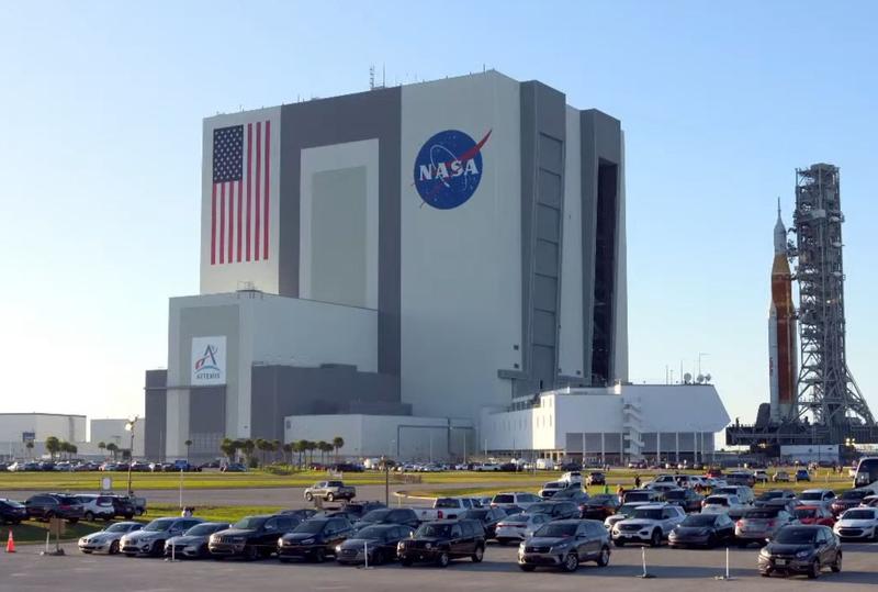 Racheta SLS din misiunea Artemis 1, Foto: NASA