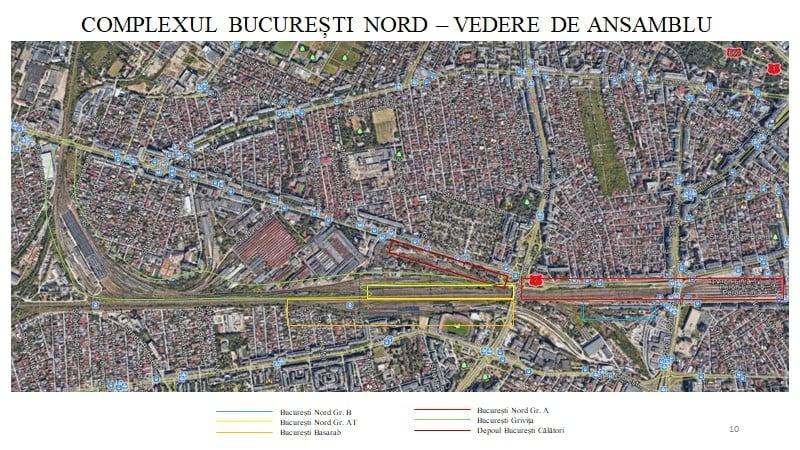 Complexul Feroviar Bucuresti - vedere de ansamblu, Foto: CFR Infrastructura