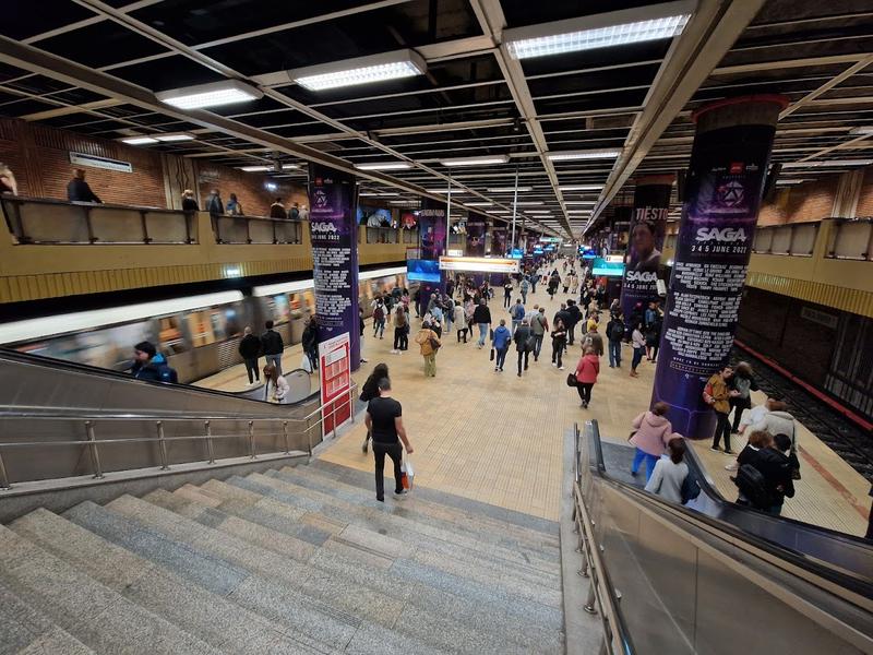 La metrou în București, Foto: HotNews.ro / Victor Cozmei
