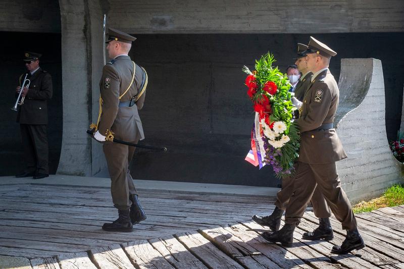 Ceremonii de comemorare la Jasenovac, Foto: Darko Bandic / AP - The Associated Press / Profimedia