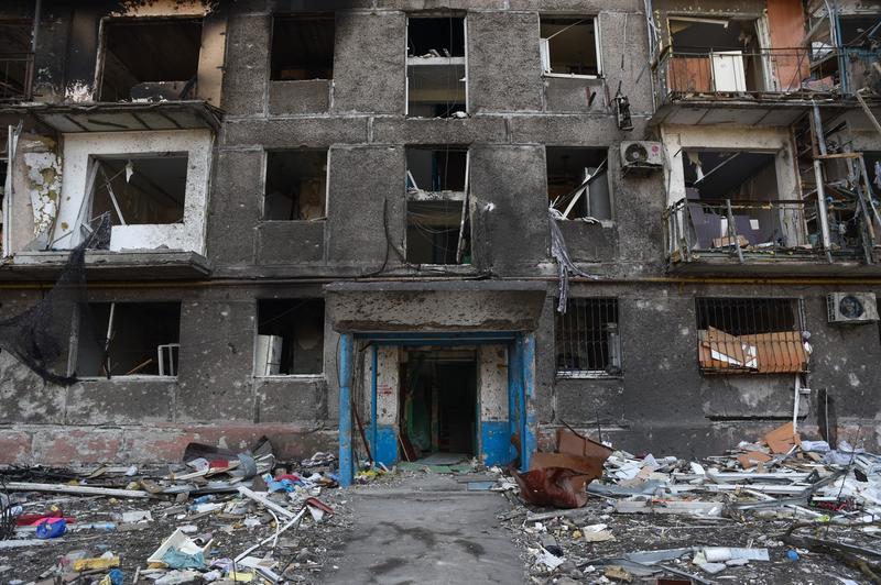 Mariupol, oraș complet distrus de bombardamentele rusești, Foto: Nikolai Trishin / TASS / Profimedia