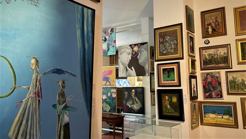 Expoziția de Artă Contemporană, la Palatul Cesianu-Racoviță, Foto: Artmark