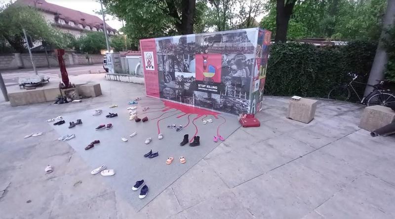 Expoziția Stop the War (in Ukraine), Foto: webPR