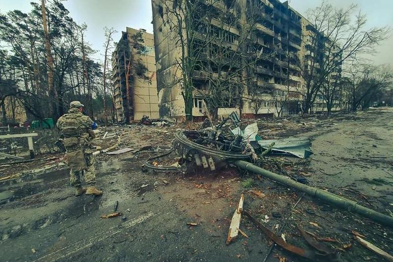 Ce au lasat rusii in localitatile de langa Kiev, Foto: Armata ucraineana