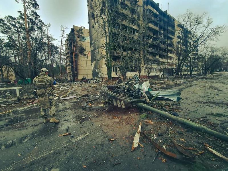 Ce au lasat rusii in localitatile de langa Kiev, Foto: Armata ucraineana