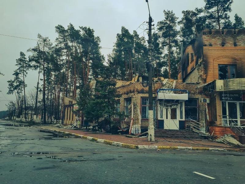 Localitate de langa Kiev devastata de rusi, Foto: Armata ucraineana