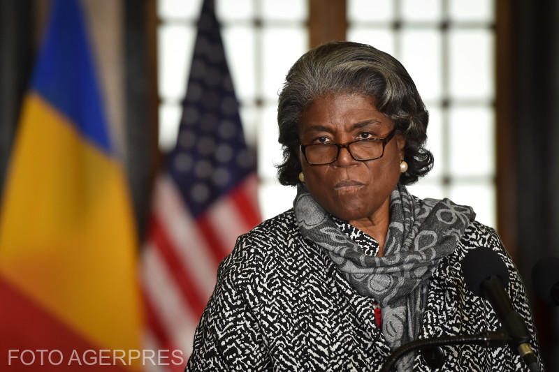 Linda Thomas-Greenfield, ​​ambasadoarea SUA la ONU, Foto: Agerpres