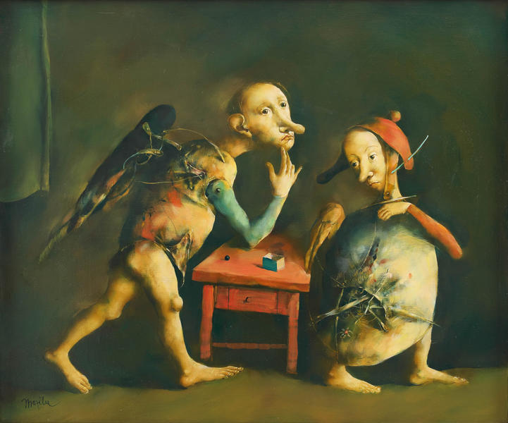 L'ange et l'angelot - Georges Mazilu, Foto: Artmark