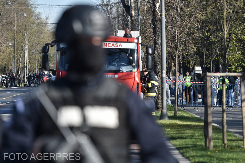 Forte de ordine intervin dupa incidentul de la Ambasada Rusiei, Foto: AGERPRES