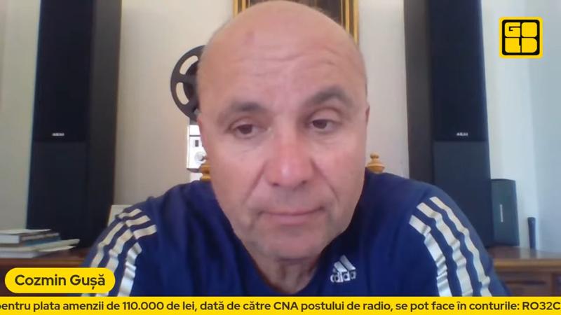 Cozmin Gusa, emisiune Gold FM, Foto: Captura video