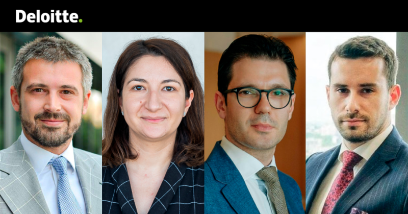 Vlad Boeriu, Loredana Ilea, Emanuel Bondalici, Mircea Farcau, Foto: Deloitte Romania