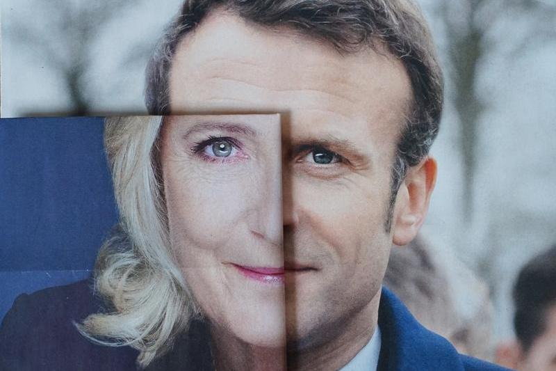 Emmanuel Macron si Marine Le Pen, Foto: Myriam Tirler / AFP / Profimedia Images