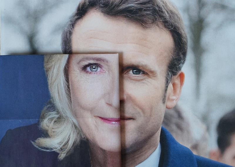 Emmanuel Macron si Marine Le Pen, Foto: Myriam Tirler / AFP / Profimedia Images
