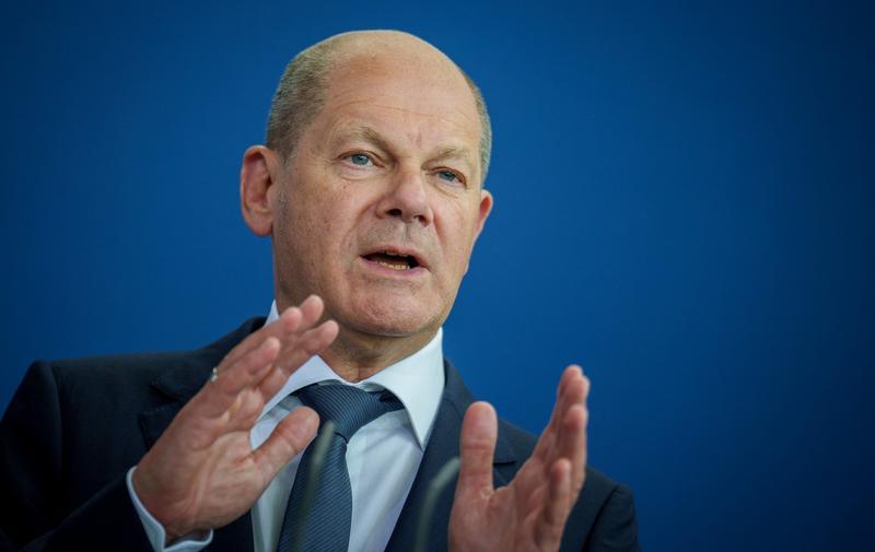 Cancelarul german Olaf Scholz, Foto: Michael Kappeler / AFP / Profimedia