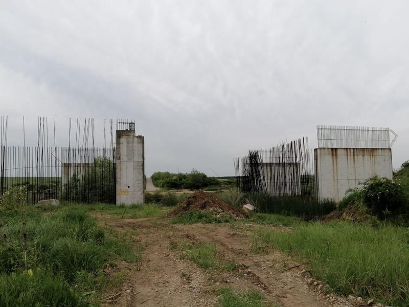 Lucrări abandonate pe tronsonul de autostradă Biharia - Chribiș, Foto: Facebook / Sorin Grindeanu
