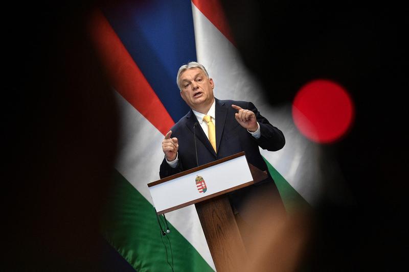 Viktor Orban, premierul Ungariei, Foto: ATTILA KISBENEDEK / AFP / Profimedia