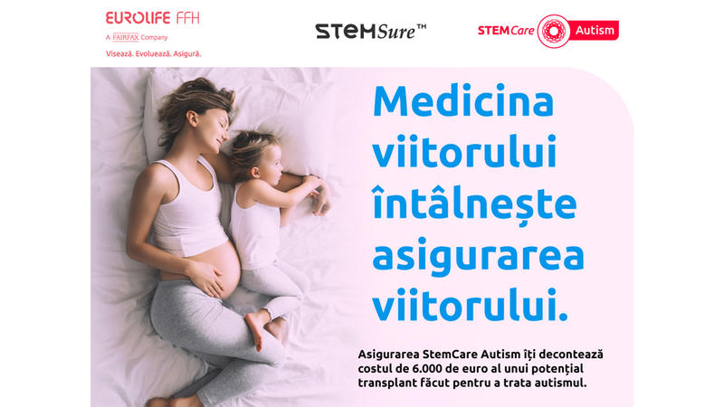 StemCare Autism - prima asigurare din România pentru tratarea autismului, Foto: Eurolife FFH & Stem Sure