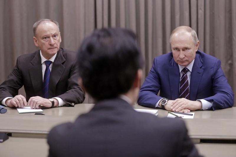 Vladimir Putin si Nikolai Patrusev, Foto: TASS / ddp USA / Profimedia