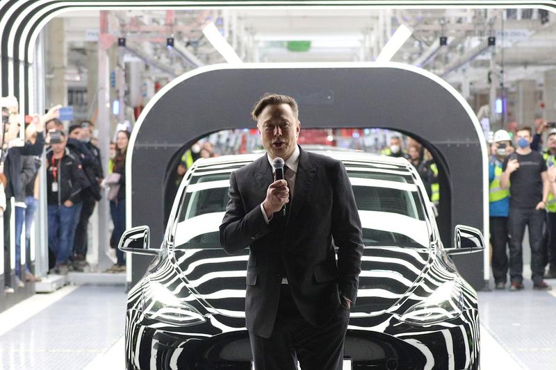 Elon Musk la deschiderea fabricii Tesla din Germania, Foto: Action Press / Shutterstock Editorial / Profimedia