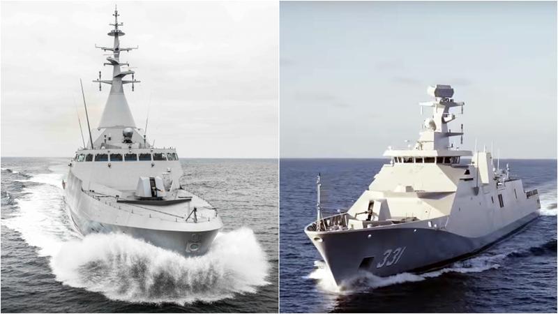 Corveta Gowind 2500 vs Corveta Sigma 10514, Foto: Colaj foto