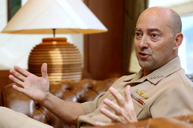 James Stavridis, fost comandant al fortelor NATO din Europa, Foto: Yves Logghe / Associated Press / Profimedia Images