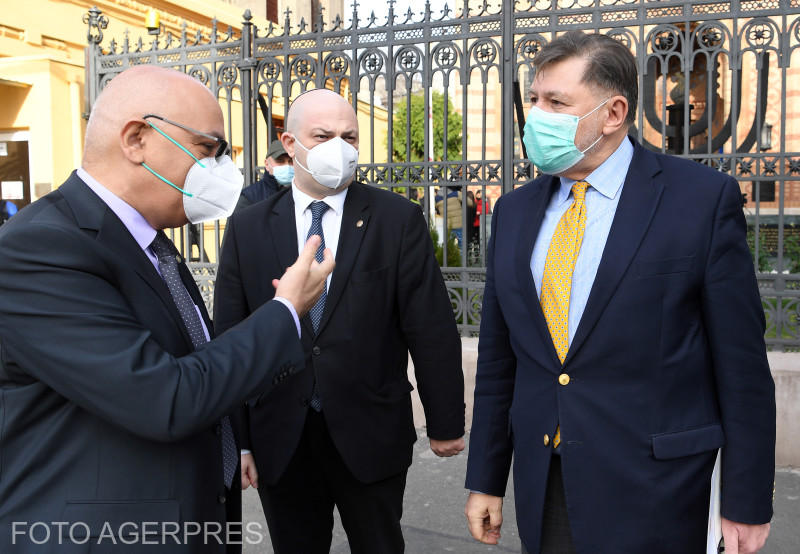 Raed Arafat si Alexandru Rafila, Foto: AGERPRES