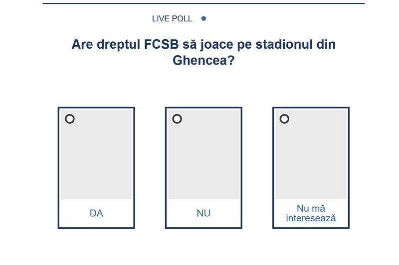 Sondaj „Referendum” TVR, Foto: Hotnews