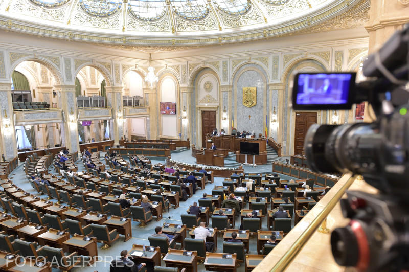 Lucrari in Senatul Romaniei, Foto: AGERPRES