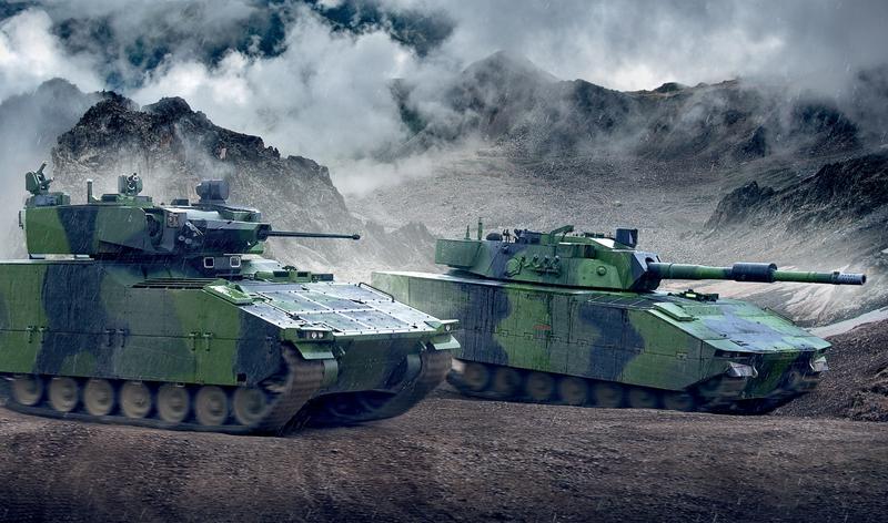 ASCOD ca MLI și tanc mediu de luptă, Foto: General Dynamics European Land Systems