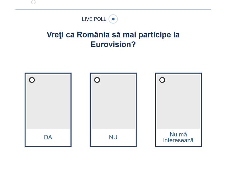 Sondaj Eurovision TVR , Foto: Hotnews