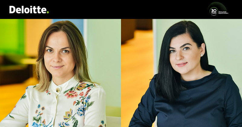 Raluca Baldea, Victoria Dobre, Foto: Deloitte Romania