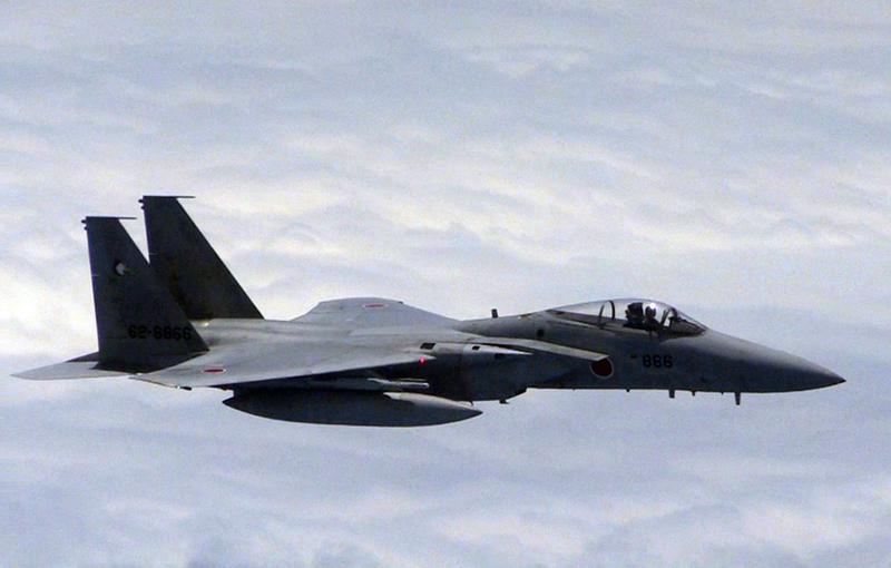 Avion de vanatoare F-15 detinut de Japonia, Foto: PLA Defence Ministry / AFP / Profimedia Images