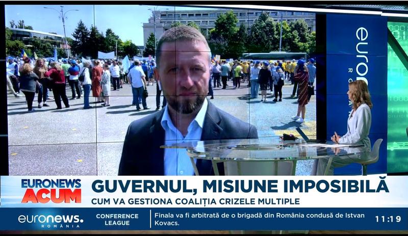 Euronews România a început să transmită, Foto: Euronews Romania