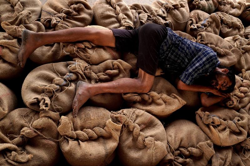 Criza graului ucrainean: stocuri de grau in India, Foto: Mayank Makhija/NurPhoto/ Profimedia