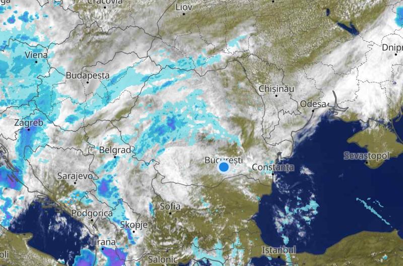 Alerta de vreme rea in Romania, Foto: Captura