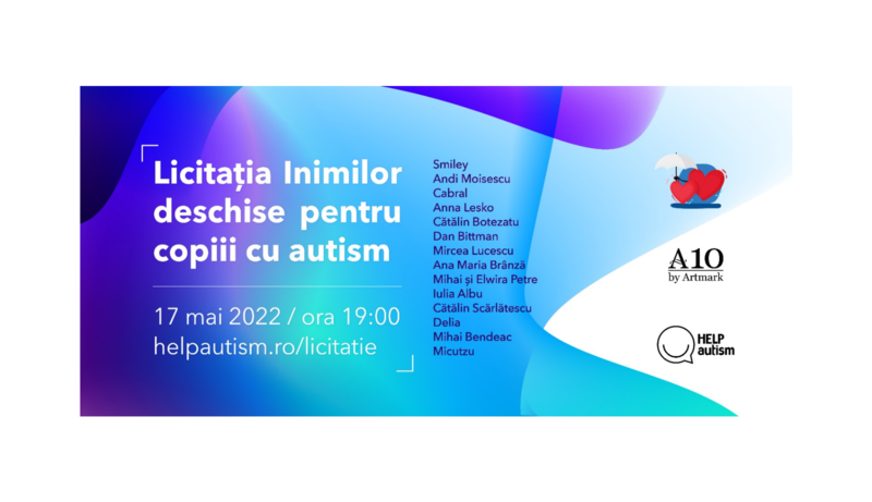 Licitația de Artă Contemporană, inclusiv o secțiune caritabilă dedicată Asociației Help Autism, Foto: Artmark
