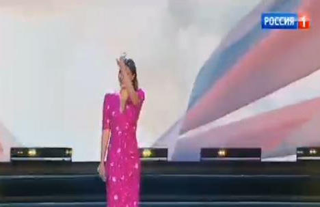 Alina Kabaeva prezentand „Festivalul Alina”, Foto: Captura video