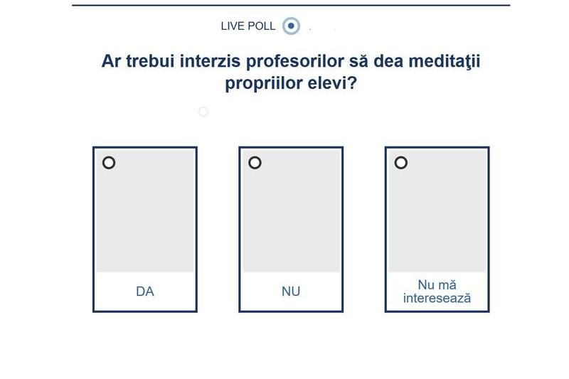 Sondaj Referendum TVR, Foto: Hotnews