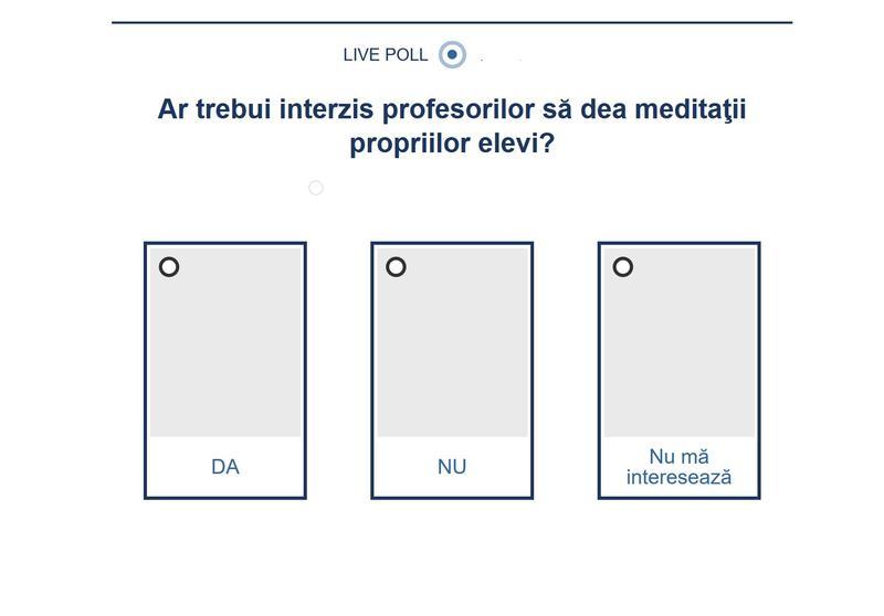 Sondaj Referendum TVR, Foto: Hotnews