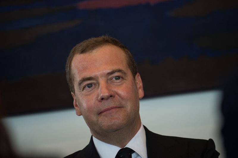 Fostul președinte rus Dmitri Medvedev, Foto: Loic VENANCE / AFP / Profimedia