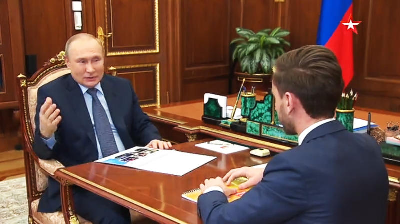 Vladimir Putin, nemultumit de Wikipedia, Foto: Captura video